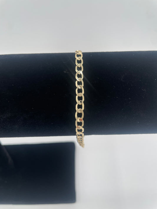GOLD | FIGARO BRACELET