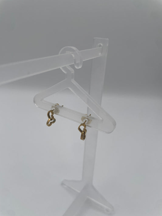 GOLD | HEART EARRINGS