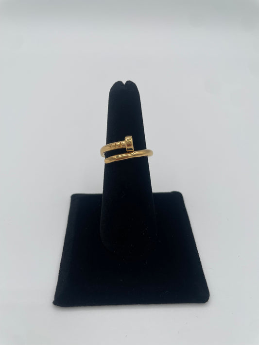 GOLD | NAIL RING